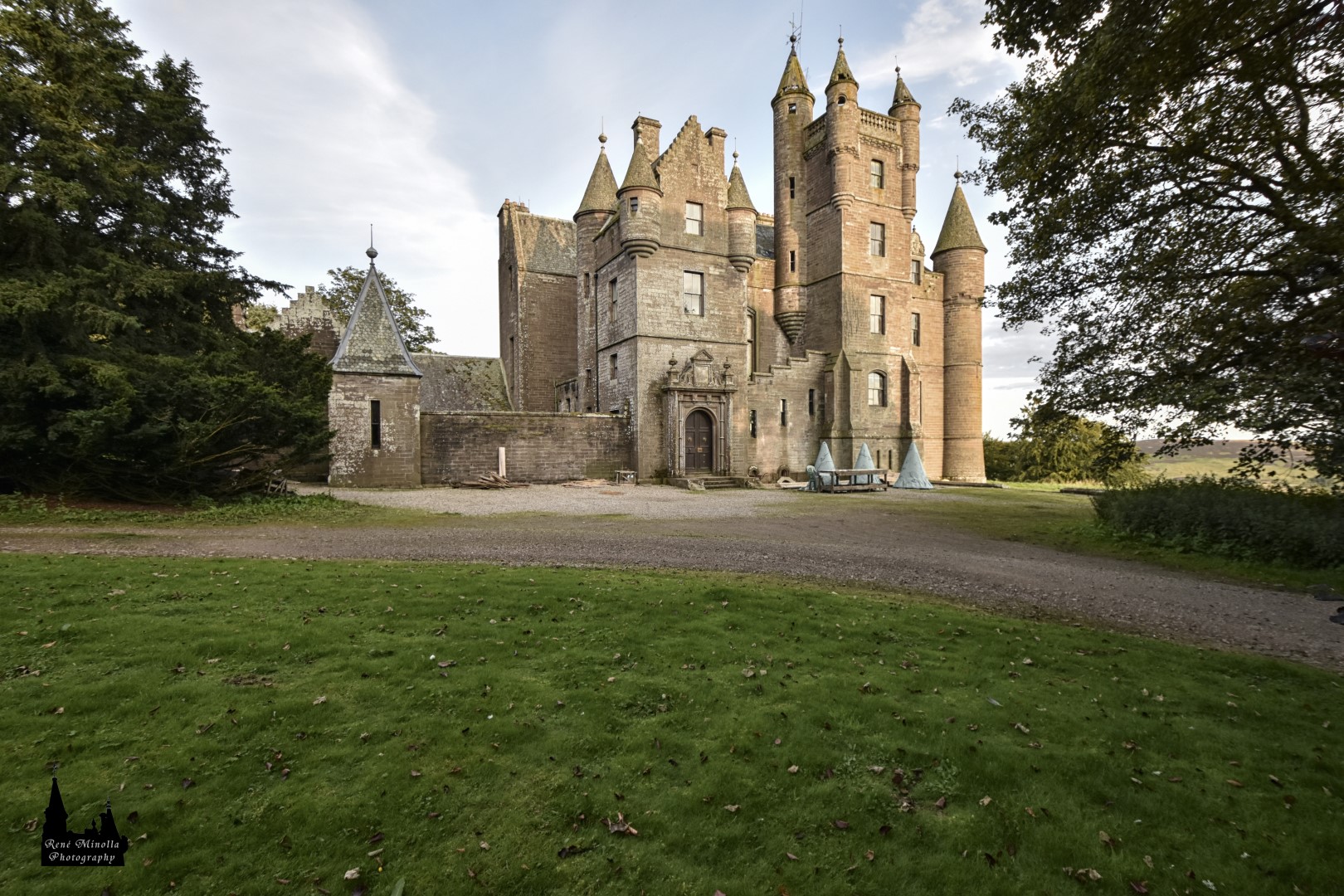 Balintore Castle, near Kirriemuir, Schottland
